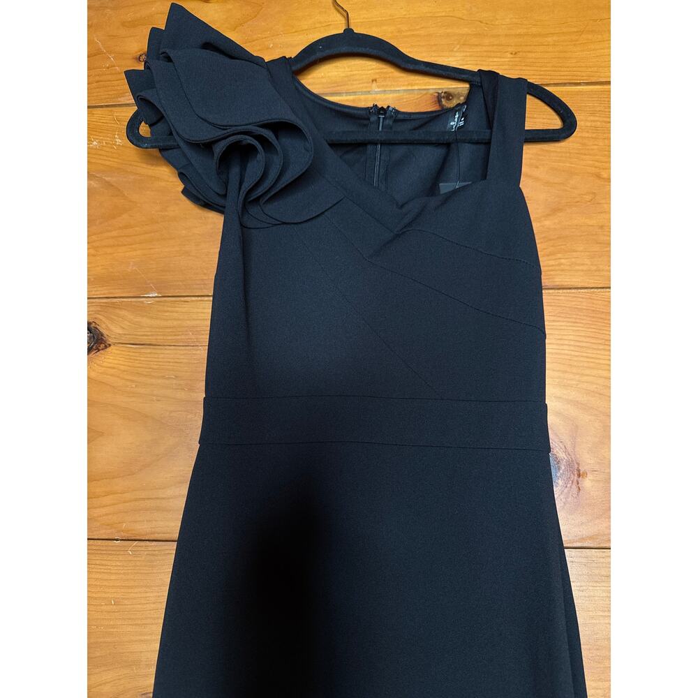 Lulus Lucette Black Sleeveless Ruffled Mermaid Maxi Dress Holiday Extra Small - Picture 5 of 11
